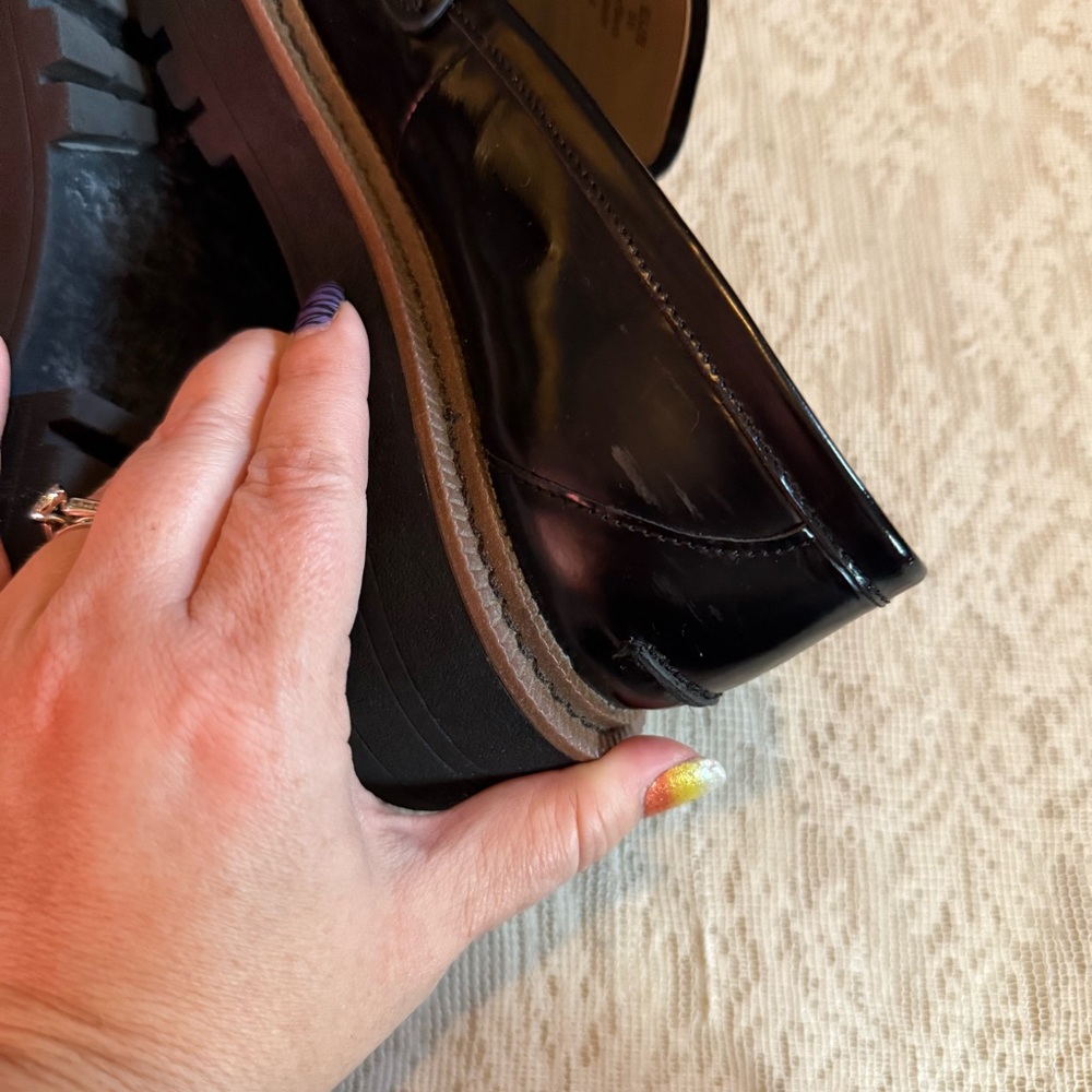 Sam Edelman Laurs lug-sole tailored loafer flats - Picture 9 of 13